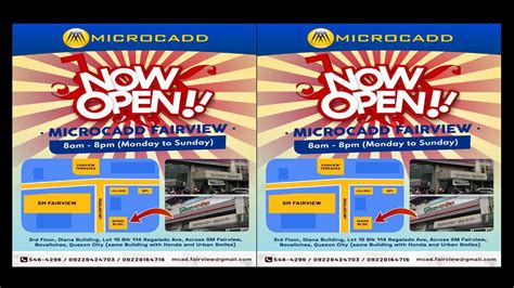 MICROCADD FAIRVIEW! OPENING .